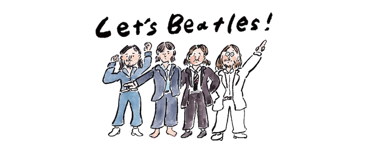 嬉野、山内地区で放送中のテレビ九州系新番組「Let's Beatles！」