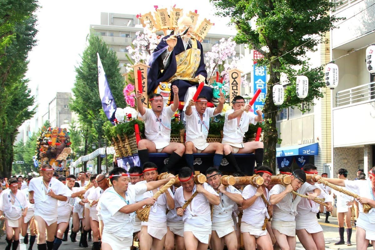 祇園 祭り 博多 山 笠