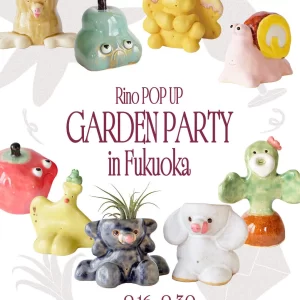 福岡｜イラストレーターRinoの福岡初ポップアップがニュースタア福岡で開催 2025年9月16日～30日