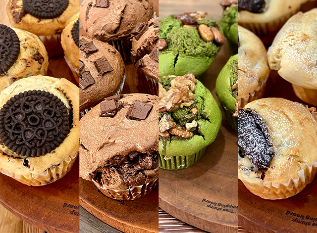 Hello BAKEのブルーベリークリームチーズマフィン