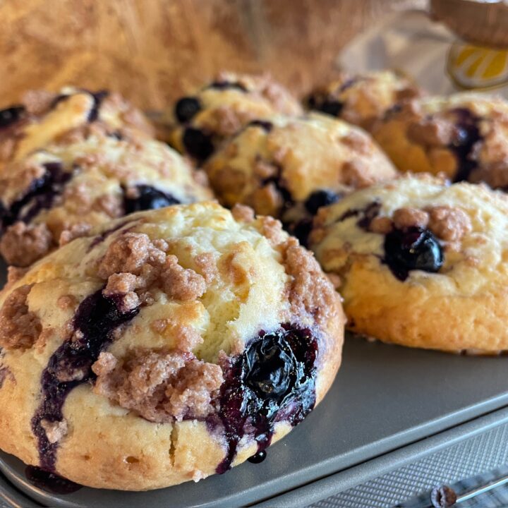 Hello BAKEのブルーベリークリームチーズマフィン