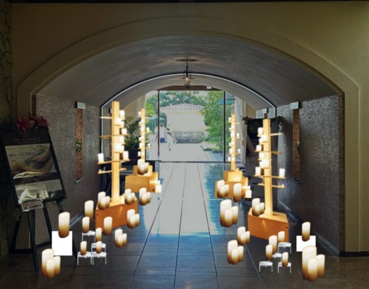 Candle Night in 霧島温泉