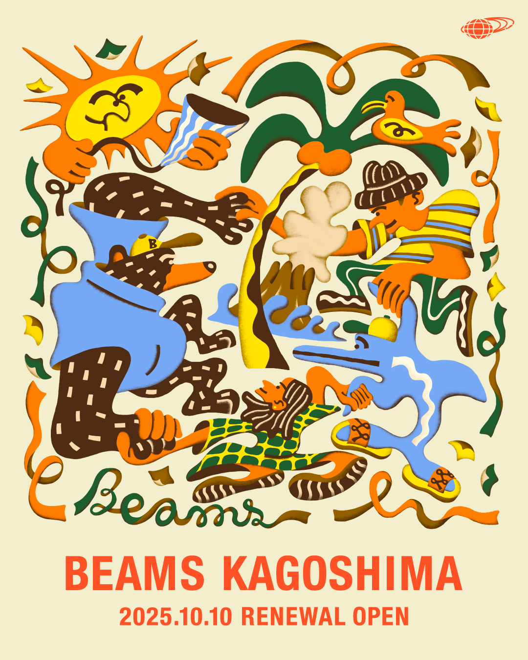 ビームス鹿児島リニューアルオープン