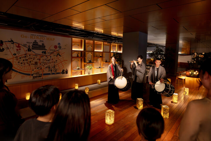 鼓響く城下マチの宴