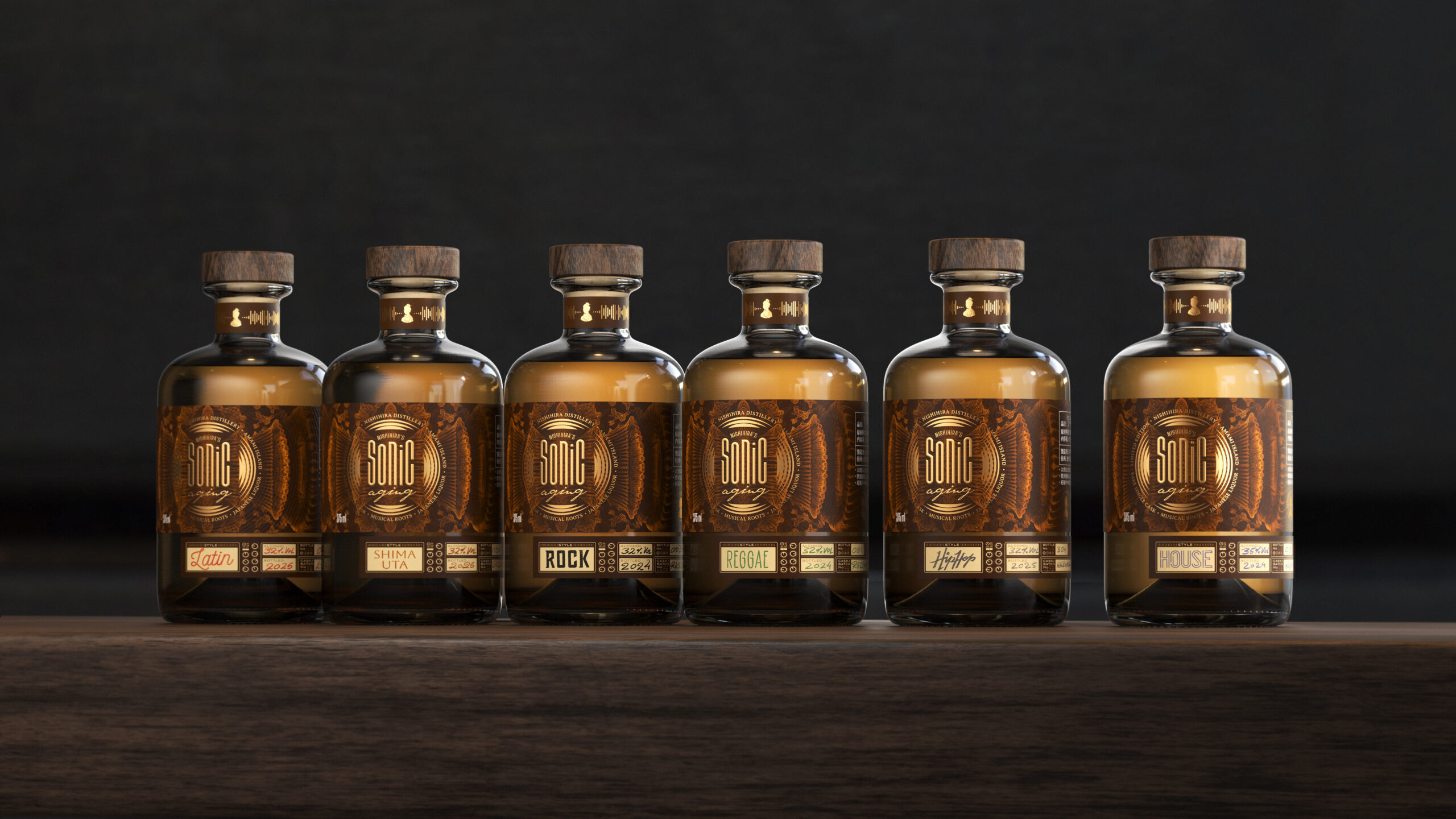 鹿児島｜西平酒造が音楽で熟成させた黒糖焼酎「NISHIHIRA's Sonic Aging」