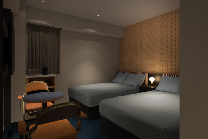 カルチャービジネスホテル「BASE LAYER HOTEL 福岡」