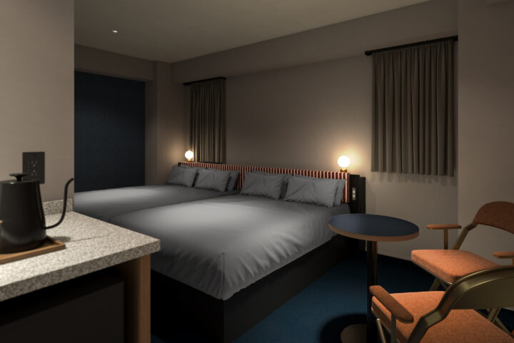 カルチャービジネスホテル「BASE LAYER HOTEL 福岡」