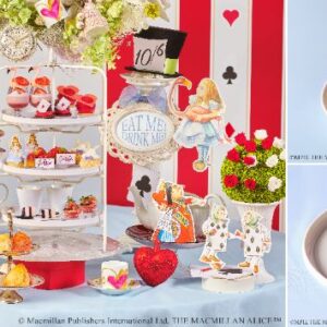 福岡｜ザ ストリングス 博多で味わう「アリスのストロベリーアフタヌーンティー」