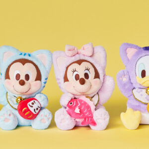 福岡｜ディズニーストア迎春コレクション、日本の春をまとう猫コスチュームがアミュプラザ博多など3店舗で