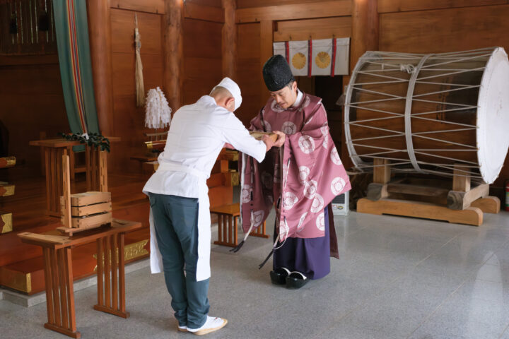 高千穂 天岩戸注連縄張神事