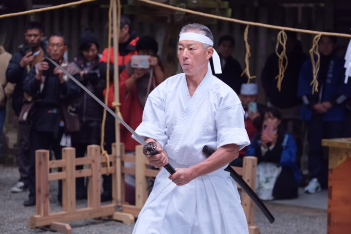 高千穂 天岩戸注連縄張神事