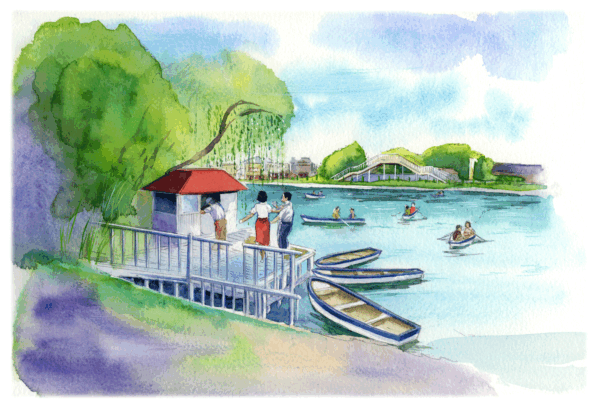 あの日のこと 田中むねよし水彩画展 ~失われた佐賀の景色~