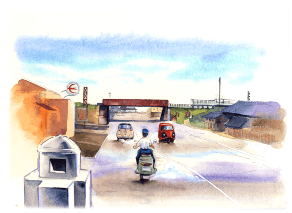 あの日のこと 田中むねよし水彩画展 ~失われた佐賀の景色~