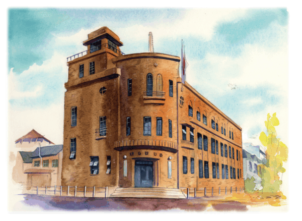 あの日のこと 田中むねよし水彩画展 ~失われた佐賀の景色~