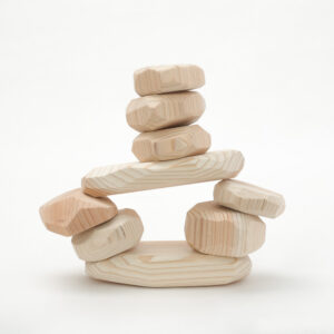 福岡｜八女の杉から生まれた木製バランシングブロック「鼓」発売