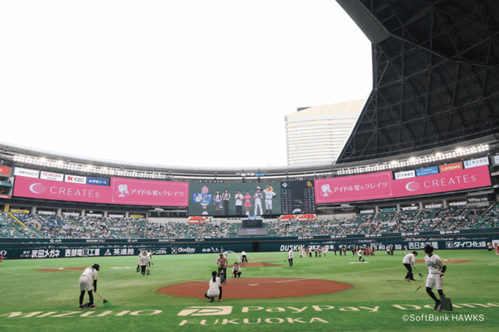 福岡｜ドームでアイドル×野球の特別ナイター開催　CANDY TUNEが始球式＆ライブ出演