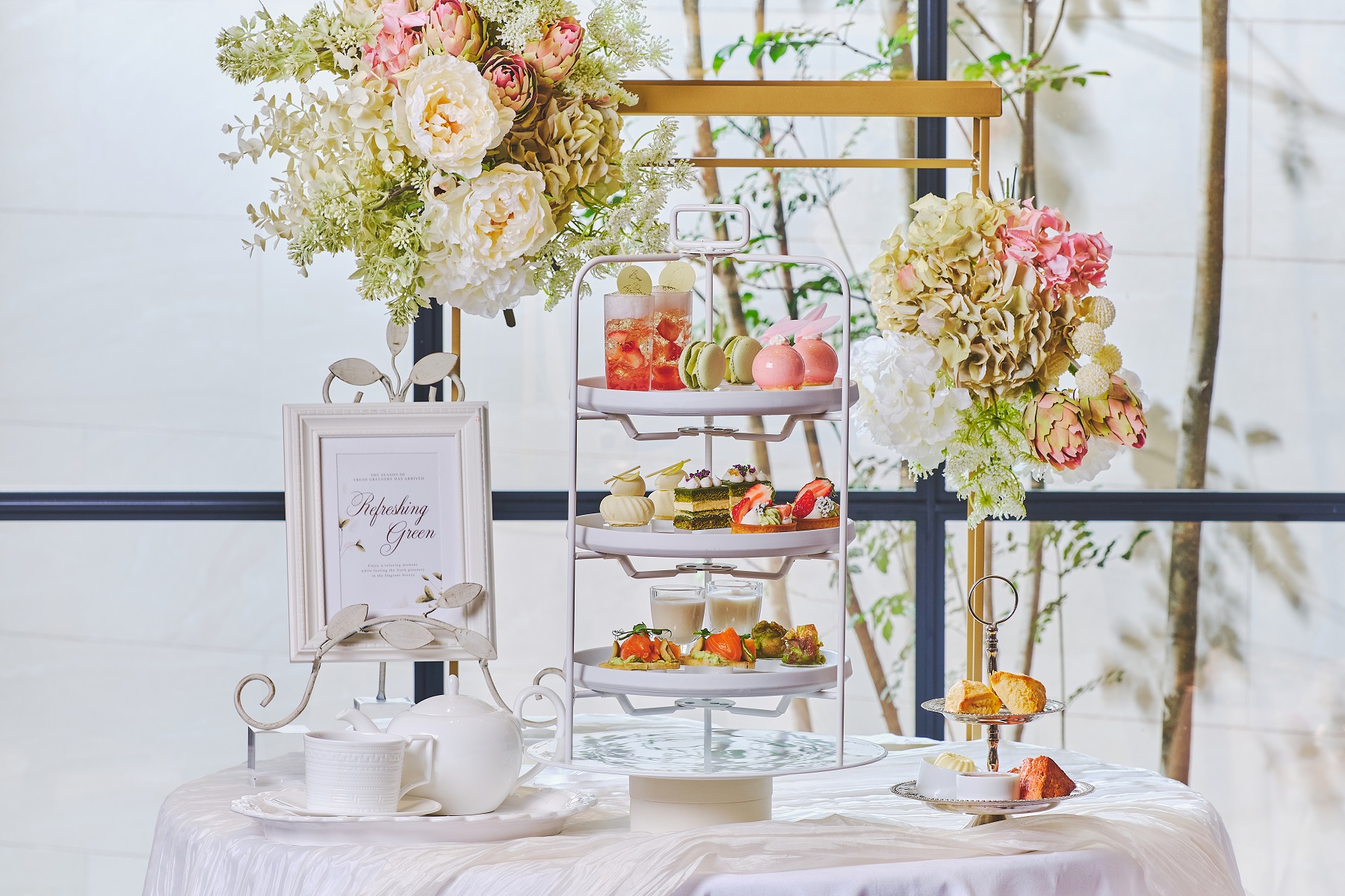 福岡｜博多駅直結で楽しむ「初夏のいちごと抹茶アフタヌーンティー」 ザ ストリングス 博多で期間限定開催