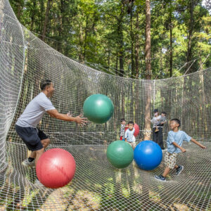 鹿児島｜樹上ネットで遊ぶ新体験！フォレストアドベンチャー吹上浜に新コースが