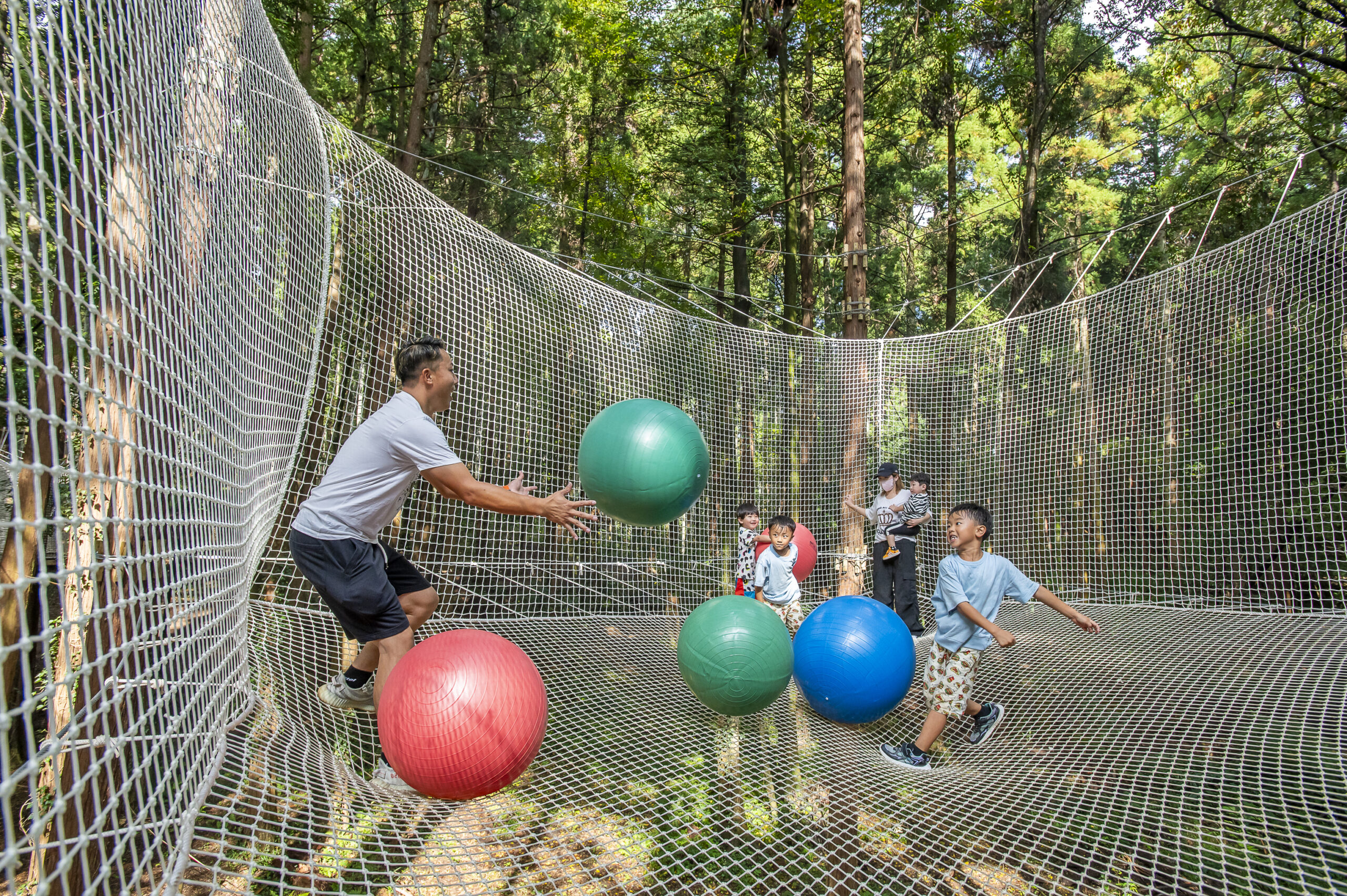 鹿児島｜樹上ネットで遊ぶ新体験！フォレストアドベンチャー吹上浜に新コースが