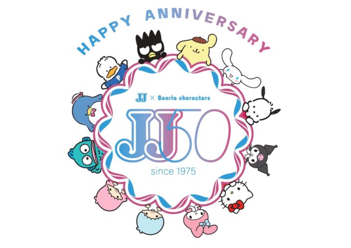 サンリオキャラクターズとコラボした「JJ50周年スペシャルPOP-UPストア」 博多阪急で開催