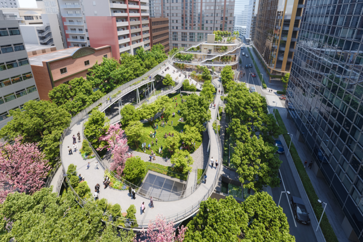 福岡|博多駅前の新ランドマーク「明治公園」2026年8月7日開園 飲食店や都市型スパなど7店舗が出店