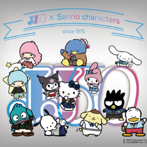 サンリオキャラクターズとコラボした「JJ50周年スペシャルPOP-UPストア」 博多阪急で開催