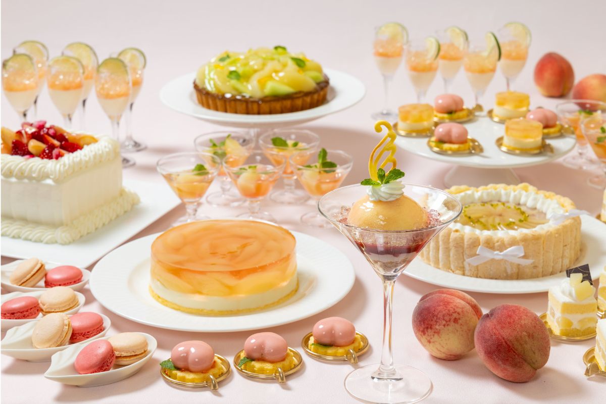 福岡の夏を彩る“桃づくし”の贅沢時間。ホテル最上階で楽しむ『もものプレミアムブッフェ』開催
