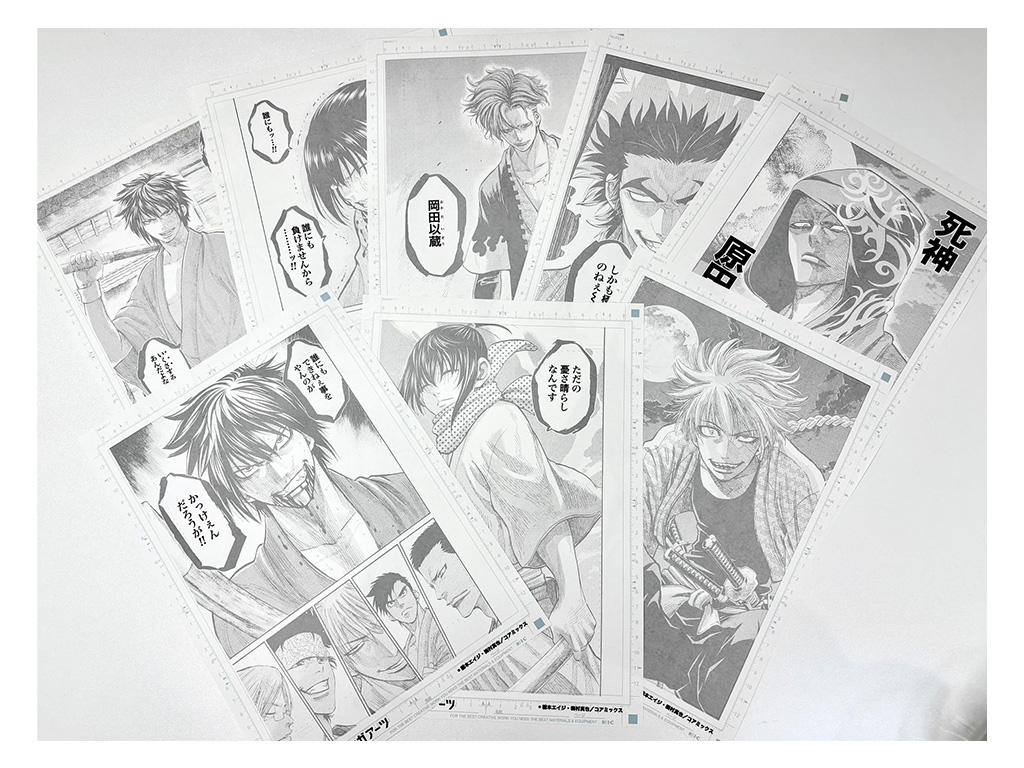 熊本｜『ちるらん 新選組鎮魂歌』の名場面をGペンで再現！熊本マンガアーツ「漫画ペン入れ体験」に新原稿19点が登場
