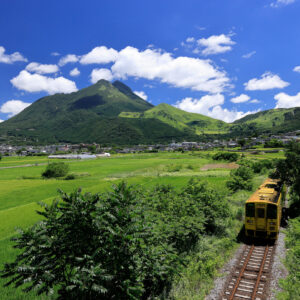 夏の由布岳