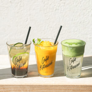 福岡｜Cafe Kitsuneで夏限定ドリンク3種を発売【2026年8月】