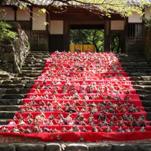 福岡・朝倉｜約600体のひな人形が秋月を彩る「後の雛」を9月9日に開催