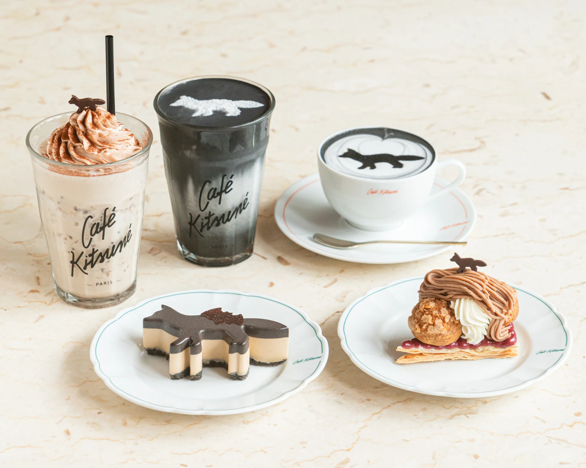 福岡・天神｜秋限定の黒ごま＆栗スイーツ！「Cafe Kitsune」の新作メニューが9月16日から登場