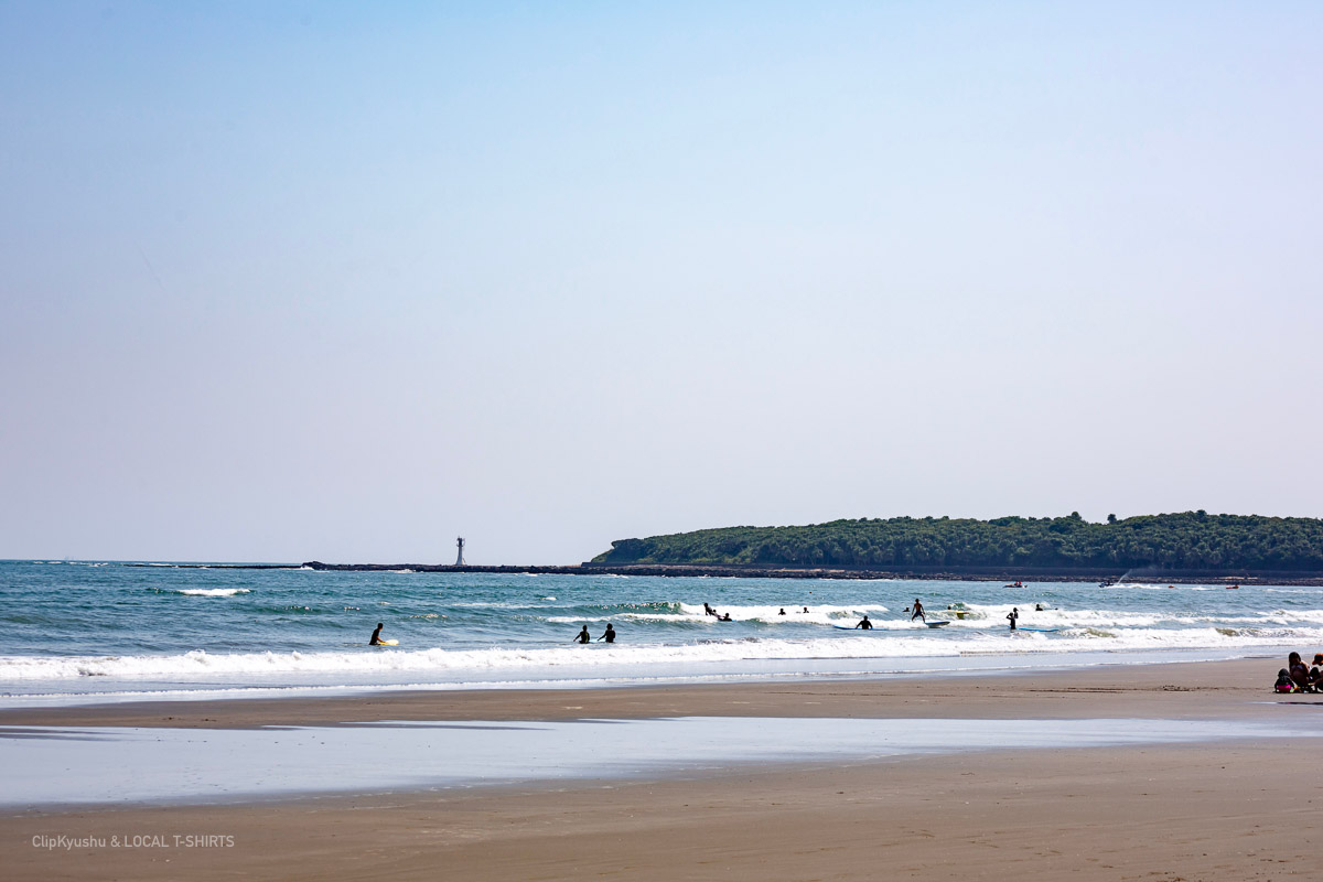 Aoshima surf spot