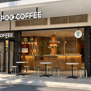 福岡・博多｜チーズケーキが人気の「APOC COFFEE」2号店が9月18日、博多駅筑紫口にオープン