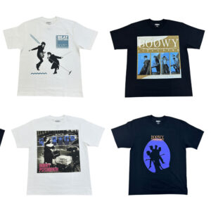 福岡｜BOØWY初のジャケ写Tシャツが9月18日発売！福岡パルコ店・アミュプラザ博多店でも販売