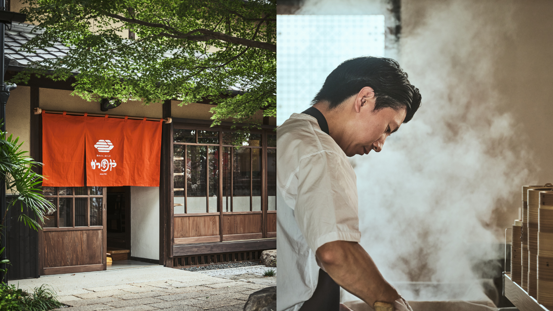 八女｜福島八幡宮境内に「かつきや 八女本店」がオープン！蒸したてのおこわを楽しめる新店